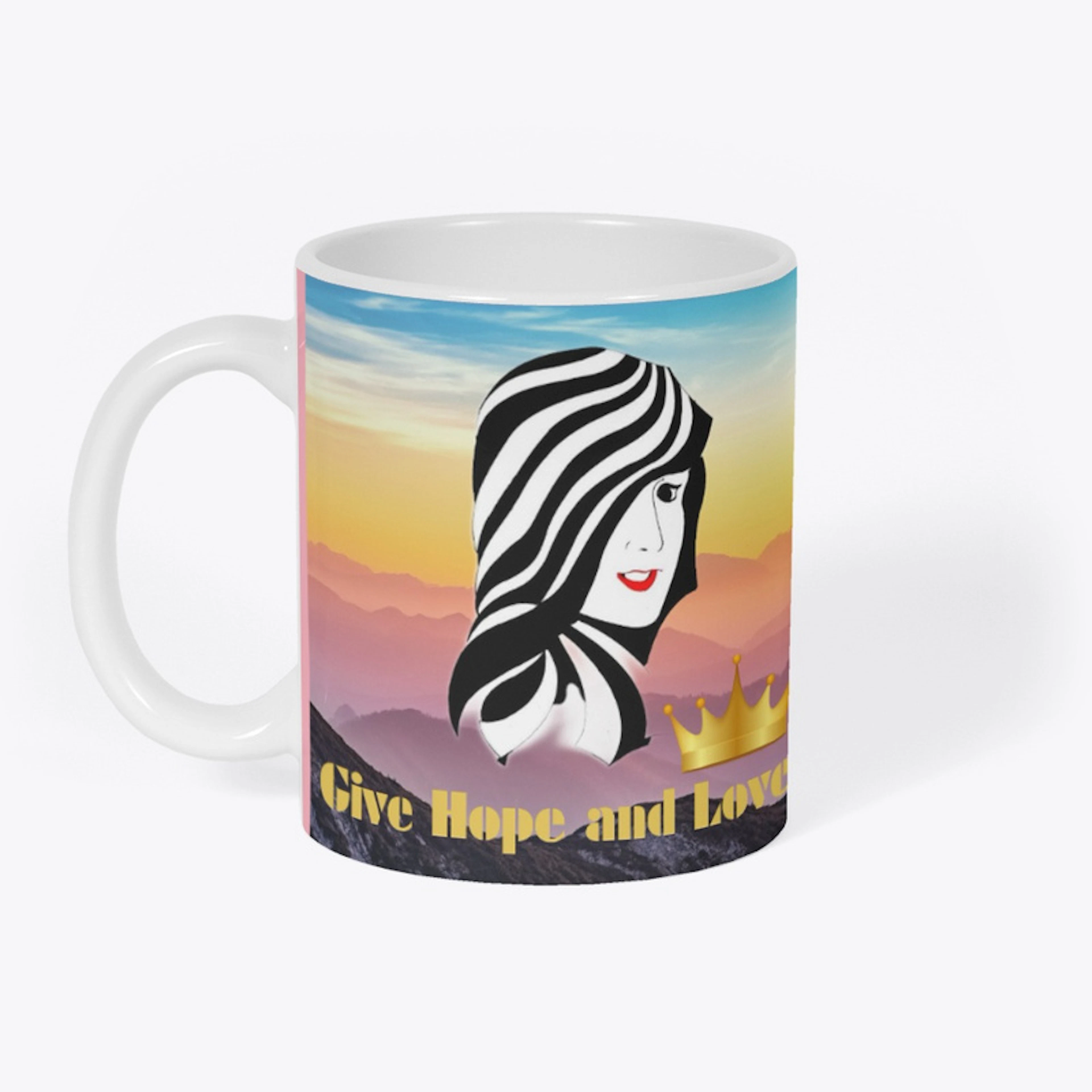 Give Hope and Love Coffee Mug