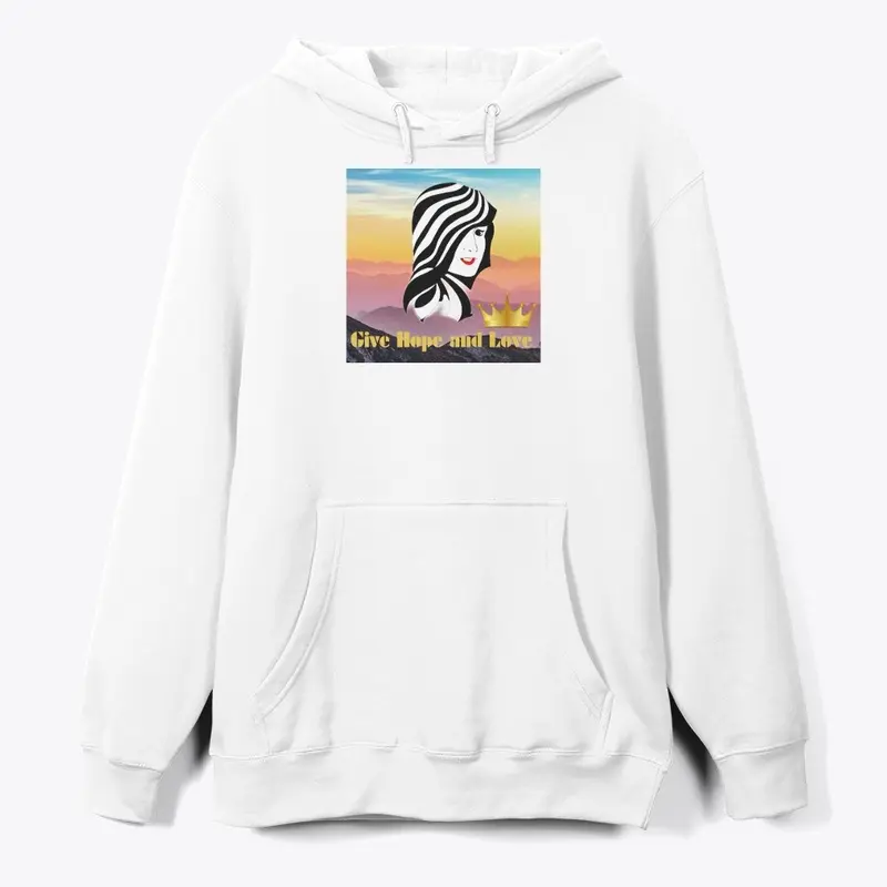 Give Hope and Love Hoodies