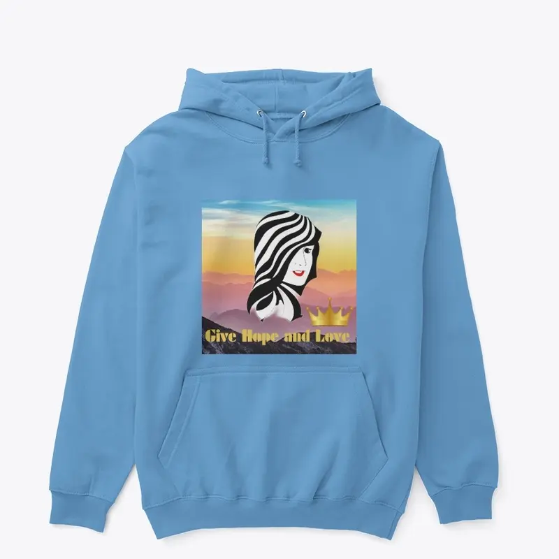 Give Hope and Love Hoodies