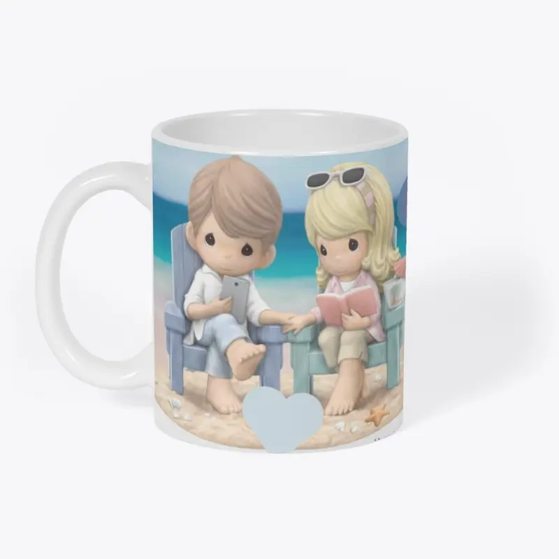 I Love You Mug in Colors